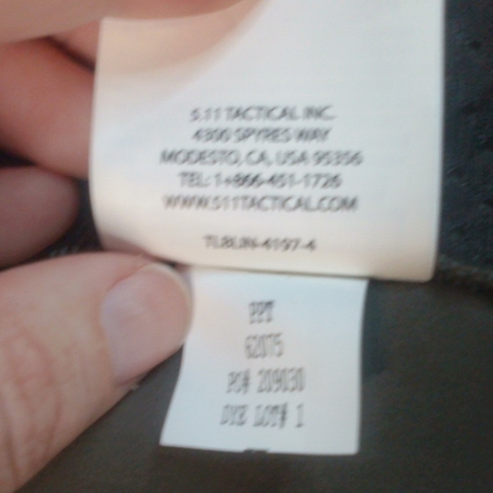5.11 Tactical Womens Asymmetrical Zip Softshell Jacket Ranger Green Large 62075 - Picture 16 of 16